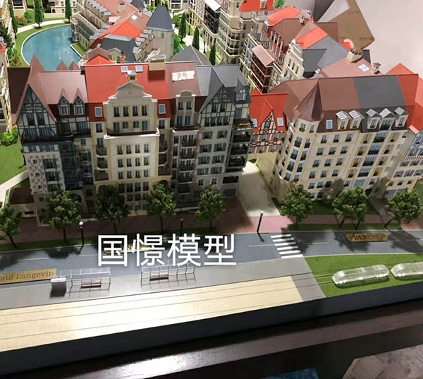 朝阳建筑模型